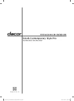 Предварительный просмотр 35 страницы Dacor Contemporary DOP48C86D Series Installation Instructions Manual