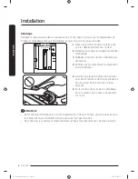 Preview for 38 page of Dacor DDW24M99 Series Installation Instructions Manual