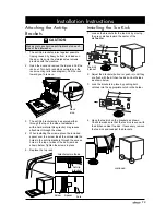 Предварительный просмотр 15 страницы Dacor DDW24S Installation Instructions Manual