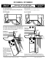 Предварительный просмотр 3 страницы Dacor DISCOVERY DYF48BNDI Planning Manual