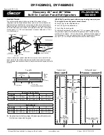 Предварительный просмотр 4 страницы Dacor DISCOVERY DYF48BNDI Planning Manual