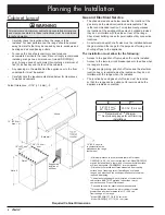 Preview for 8 page of Dacor DR30DH Installation Instructions Manual