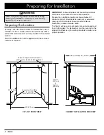 Preview for 6 page of Dacor ED24 Installation Instructions Manual