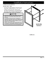 Preview for 13 page of Dacor ED24 Installation Instructions Manual