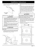 Preview for 15 page of Dacor EO Series Installation Instructions Manual