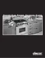 Dacor Gas Range Cooking Manual preview