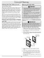 Предварительный просмотр 30 страницы Dacor Millenia DR30D Use And Care Manual