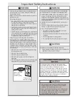 Preview for 5 page of Dacor Renaissance RNTT365GB Use And Care Manual