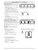 Preview for 11 page of Dacor Renaissance RNTT365GB Use And Care Manual