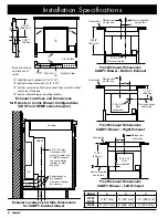 Preview for 10 page of Dacor RV30 Installation Instructions Manual