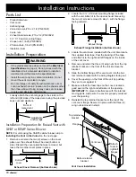 Preview for 12 page of Dacor RV30 Installation Instructions Manual