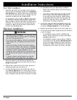 Preview for 14 page of Dacor RV30 Installation Instructions Manual