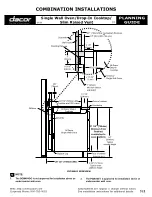 Dacor SGM464GG Planning Manual предпросмотр