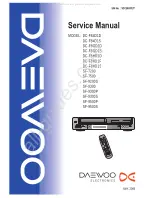 DAEWOO ELECTRONICS DC-F84D1D Service Manual preview