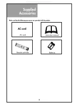 Предварительный просмотр 9 страницы DAEWOO ELECTRONICS DLM-42U1 Instruction Manual