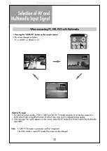 Предварительный просмотр 33 страницы DAEWOO ELECTRONICS DLM-42U1 Instruction Manual