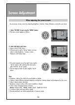 Предварительный просмотр 35 страницы DAEWOO ELECTRONICS DLM-42U1 Instruction Manual