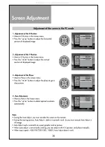 Предварительный просмотр 37 страницы DAEWOO ELECTRONICS DLM-42U1 Instruction Manual