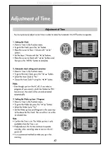 Предварительный просмотр 43 страницы DAEWOO ELECTRONICS DLM-42U1 Instruction Manual