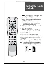 Предварительный просмотр 23 страницы DAEWOO ELECTRONICS DLP-26C2 Instruction Manual