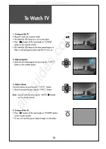 Предварительный просмотр 26 страницы DAEWOO ELECTRONICS DLP-26C2 Instruction Manual