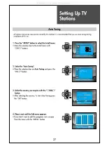 Предварительный просмотр 27 страницы DAEWOO ELECTRONICS DLP-26C2 Instruction Manual