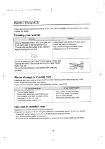 Предварительный просмотр 24 страницы DAEWOO ELECTRONICS DWD-HC101'S Instruction Manual