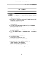 Preview for 4 page of DAEWOO ELECTRONICS HL720S Service Manual