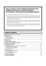 Предварительный просмотр 2 страницы DAEWOO ELECTRONICS KOC-924T9A Service Manual