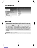 Preview for 5 page of DAEWOO ELECTRONICS KOR-6N4R Operating Instructions Manual