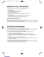 Preview for 16 page of DAEWOO ELECTRONICS KOR-6N4R Operating Instructions Manual