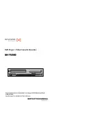 Предварительный просмотр 1 страницы DAEWOO ELECTRONICS SH-7500D Instruction Manual