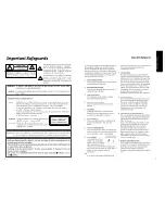 Предварительный просмотр 3 страницы DAEWOO ELECTRONICS SH-7500D Instruction Manual