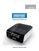 Daewoo International DCR-46 User Manual preview