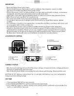 Предварительный просмотр 6 страницы Daewoo International DCR-46 User Manual