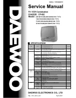 Daewoo Lucoms GB14H3 Service Manual preview