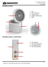 Preview for 6 page of Daewoo COL1573 User Manual