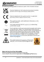 Preview for 6 page of Daewoo COL1587 User Manual