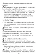 Предварительный просмотр 6 страницы Daewoo DA248FW7ES User Manual