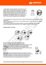 Preview for 16 page of Daewoo DACS2512 User Manual