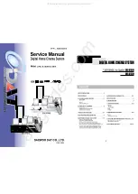 Предварительный просмотр 1 страницы Daewoo DHC-X100N Service Manual