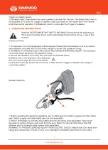 Предварительный просмотр 8 страницы Daewoo DHT580-14-460 User Manual