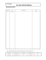 Preview for 4 page of Daewoo DLP-2622 Service Manual