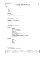 Preview for 5 page of Daewoo DLP-2622 Service Manual