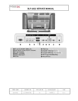 Preview for 8 page of Daewoo DLP-2622 Service Manual