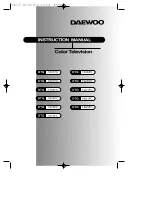 Daewoo DTQ 13V6FC Instruction Manual preview