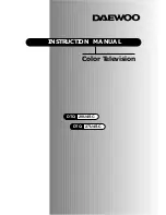 Preview for 1 page of Daewoo DTQ-20U4SC Instruction Manual