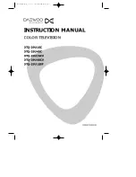 Предварительный просмотр 1 страницы Daewoo DTQ-29U1SC Instruction Manual