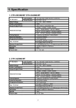 Preview for 4 page of Daewoo DTR-29U9ME Service Manual