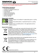 Preview for 8 page of Daewoo ELA1380 User Manual